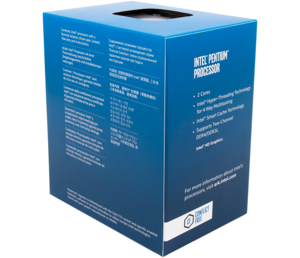 Intel G4600 3.60GHz 3MB BOX - 343475 - zdjęcie 2